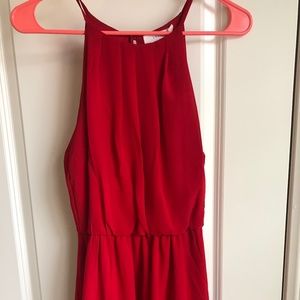Lush Red Minidress